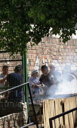 дым в городе
