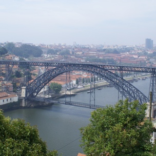 мост Эйфеля в Порто